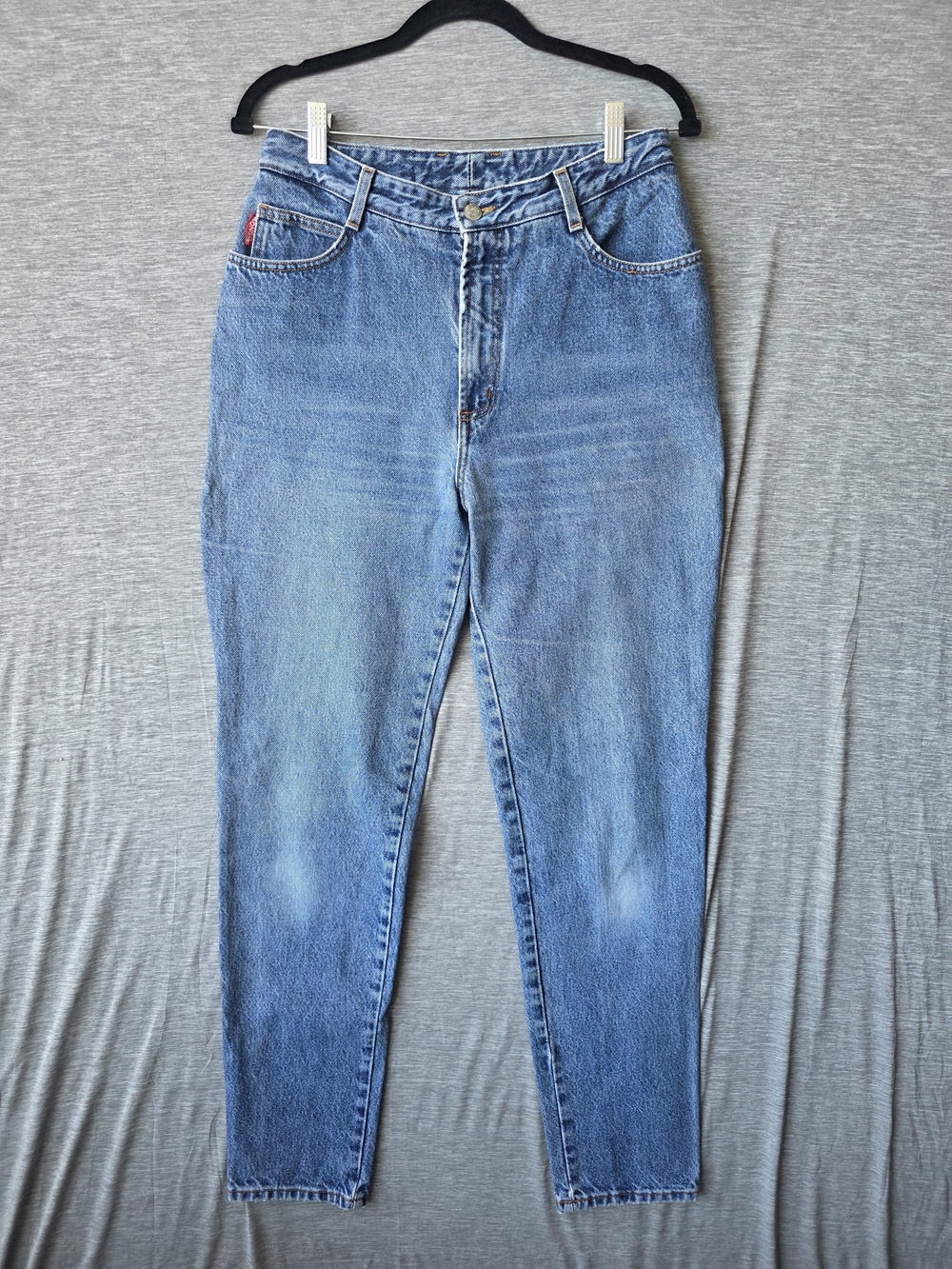 Vintage BONGO Original Slim Jeans Made in USA 100% Cotton Y2K Medium Wash Sz 11